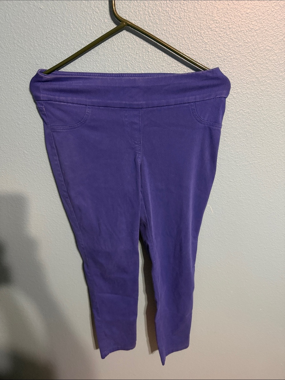 Ruby Rd. blue Leggings